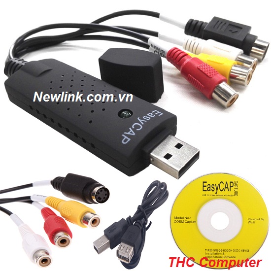 Bộ chuyển đổi USB sang Svideo (Eassy capture)